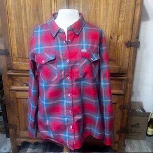 Dixxon Flannel Company “Jingle Bells” Holiday Plaid Shirt | XL